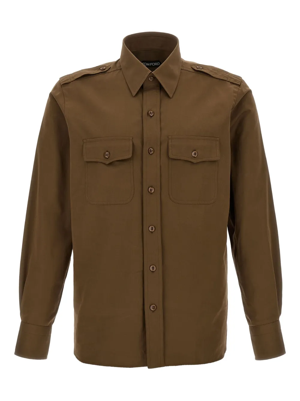 Рубашка с длинными рукавами TOM FORD, зеленый
Рубашка с длинными рукавами TOM FORD, зеленый
