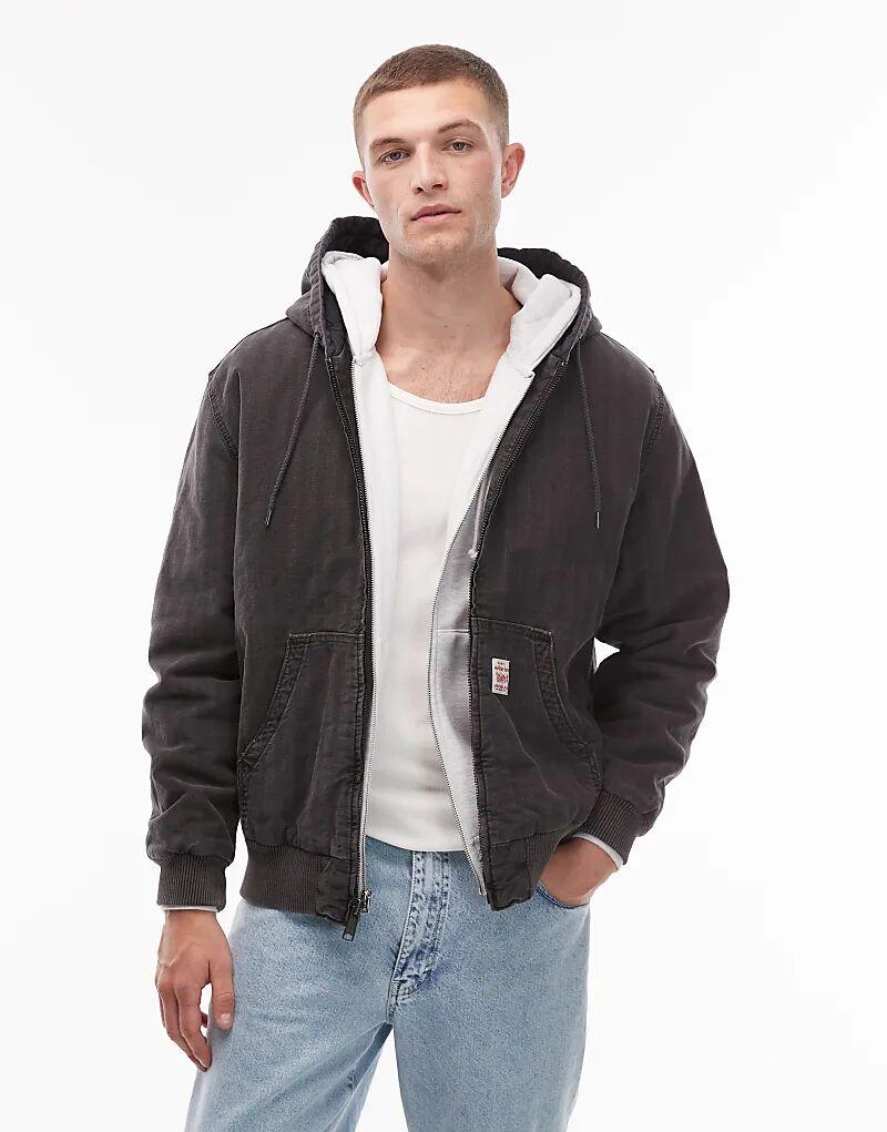 Куртка-трансформер Levi's Workwear Capsule Potrero с капюшоном черного цвета
Куртка-трансформер Levi's Workwear Capsule Potrero с капюшоном черного цвета