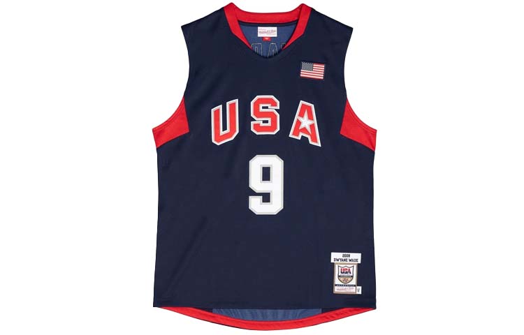 Джерси баскетбольная Mitchell & Ness 2008 Dwyane Wade Usa Authentic Mitchell Ness, темно-синий
Джерси баскетбольная Mitchell & Ness 2008 Dwyane Wade Usa Authentic Mitchell Ness, темно-синий