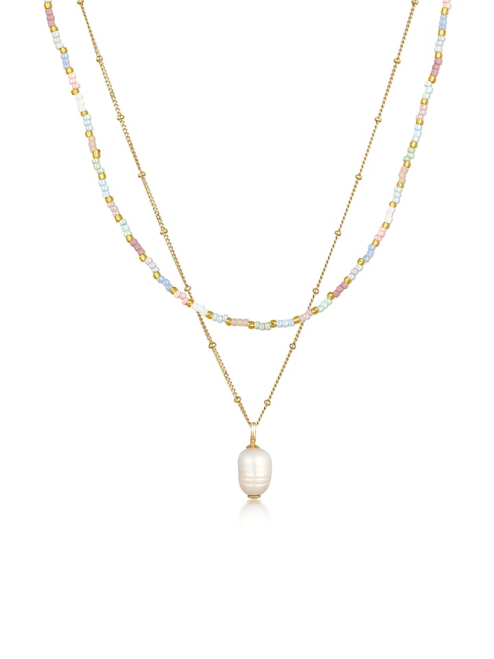 Elli Колье из серебра 925 пробы с золотым шариком
Elli Колье из серебра 925 пробы с золотым шариком