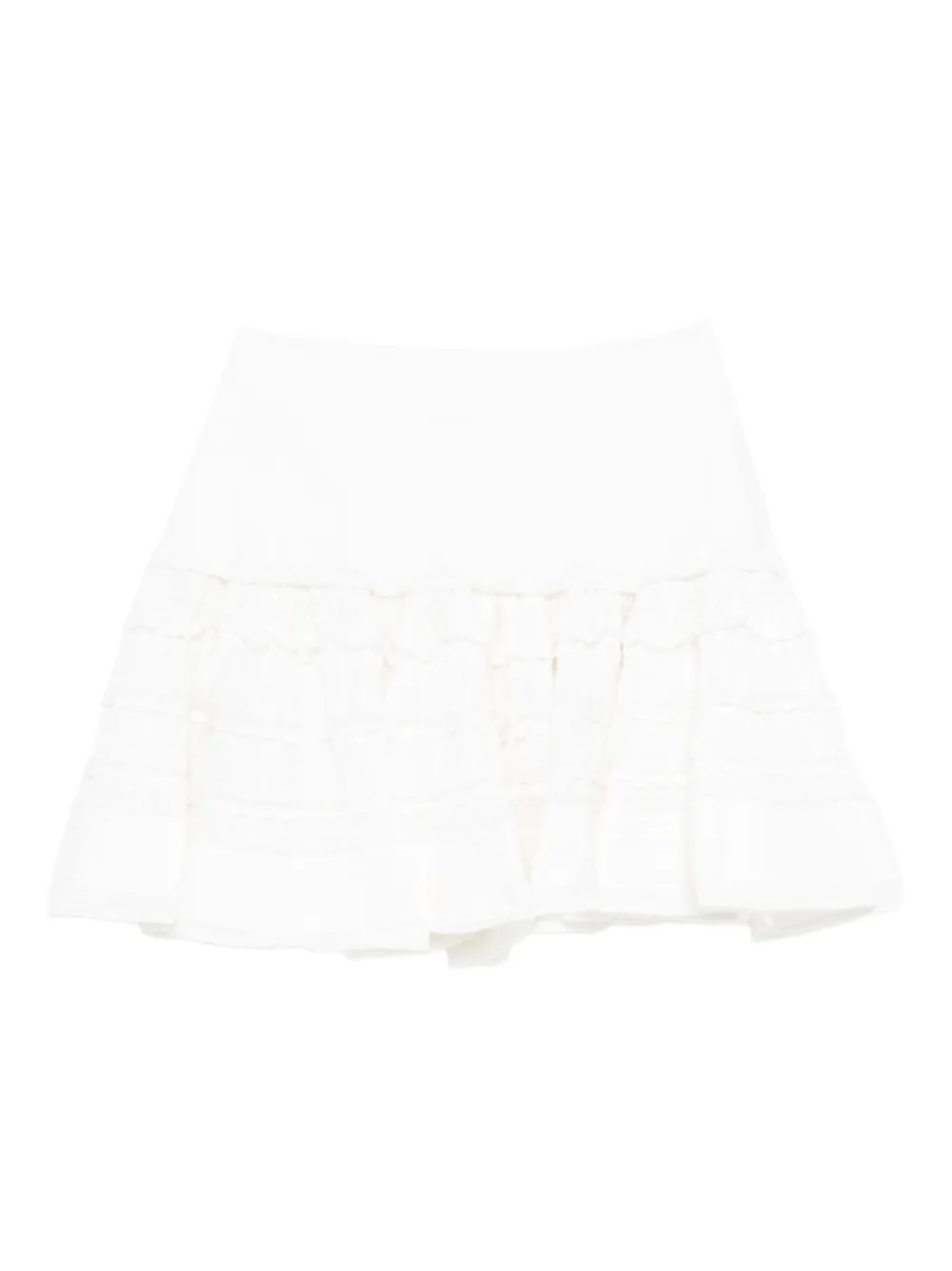 Мини-юбка с оборками Alaïa, белый
Мини-юбка с оборками Alaïa, белый