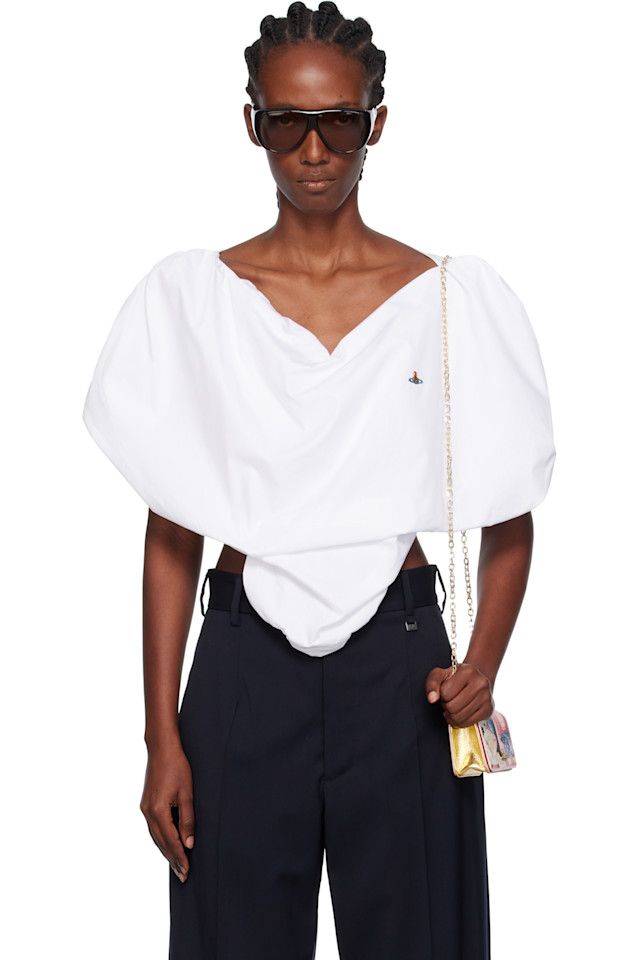 Блузка с сердечками Vivienne Westwood, белый
Блузка с сердечками Vivienne Westwood, белый