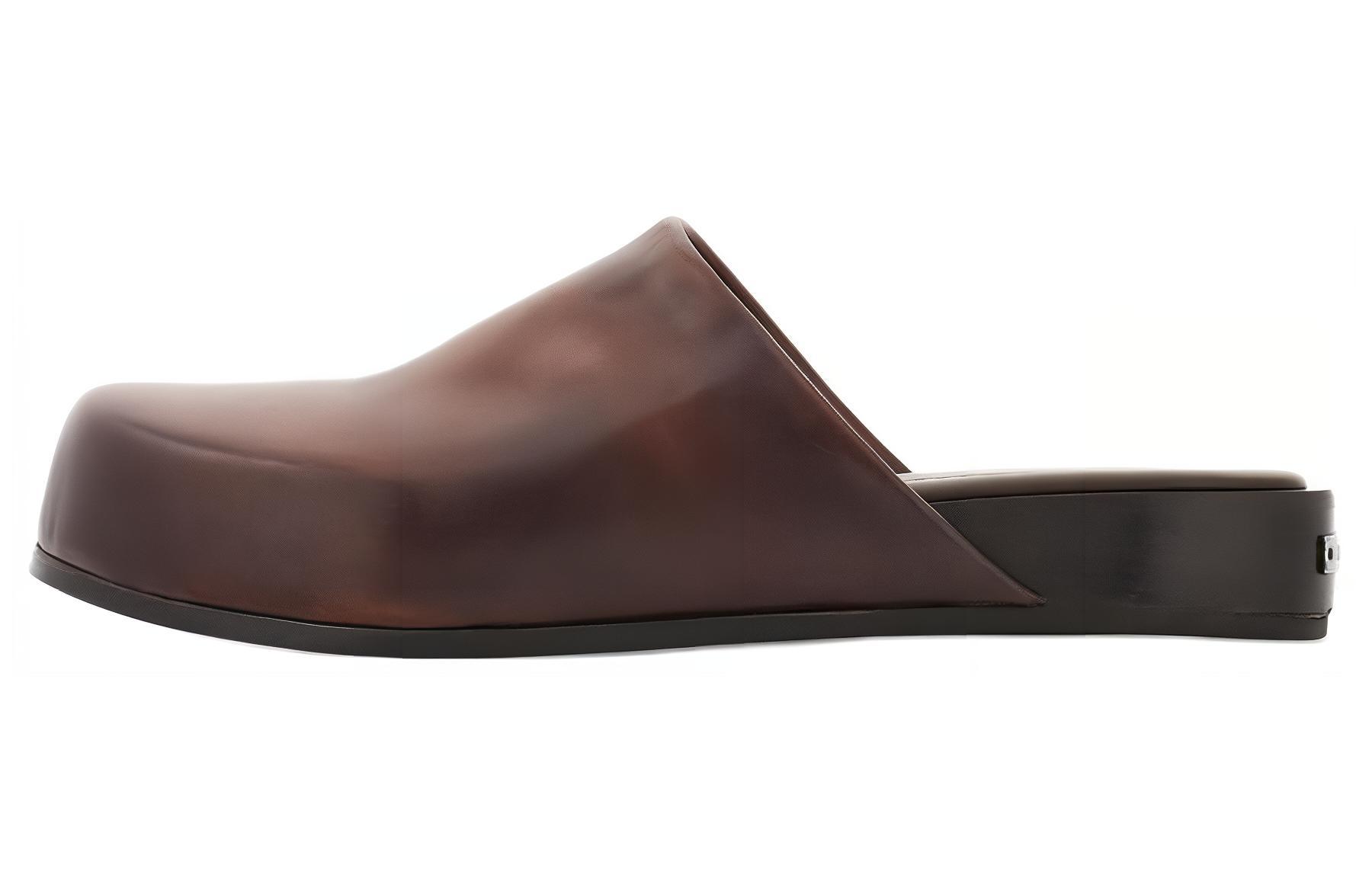 Ferragamo Сандалии с закрытым носком, темно-коричневые, мужские
Ferragamo Сандалии с закрытым носком, темно-коричневые, мужские