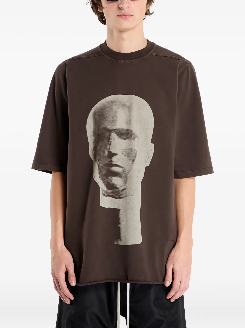 Футболка Jumbo Rick Owens Drkshdw, коричневый
Футболка Jumbo Rick Owens Drkshdw, коричневый