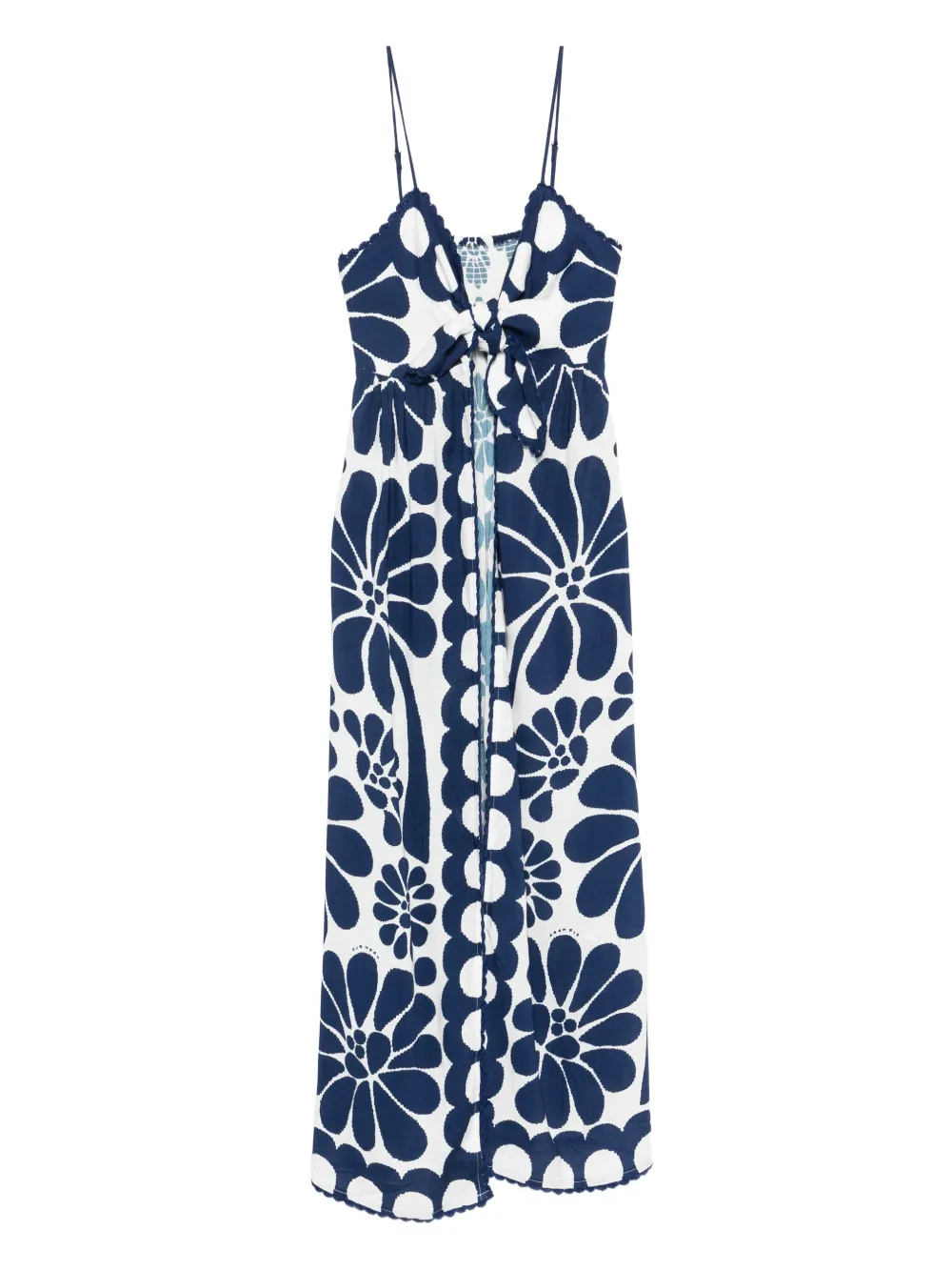 Топ с цветочным принтом и завязками Farm Rio, белый
Топ с цветочным принтом и завязками Farm Rio, белый