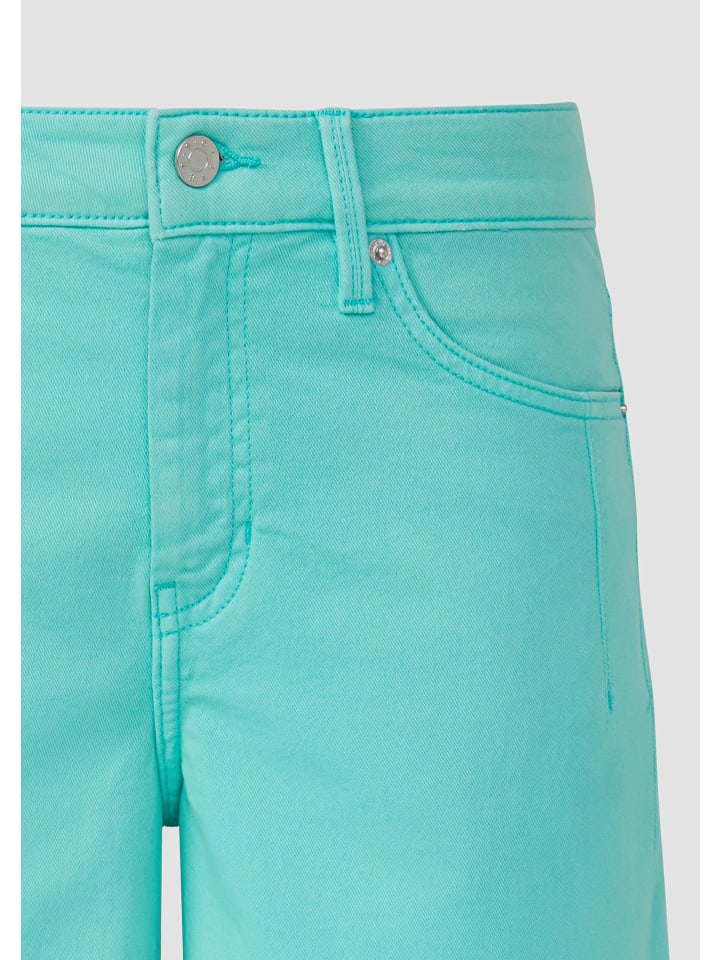 Джинсовые шорты s.Oliver, бирюзовый
Джинсовые шорты s.Oliver, бирюзовый