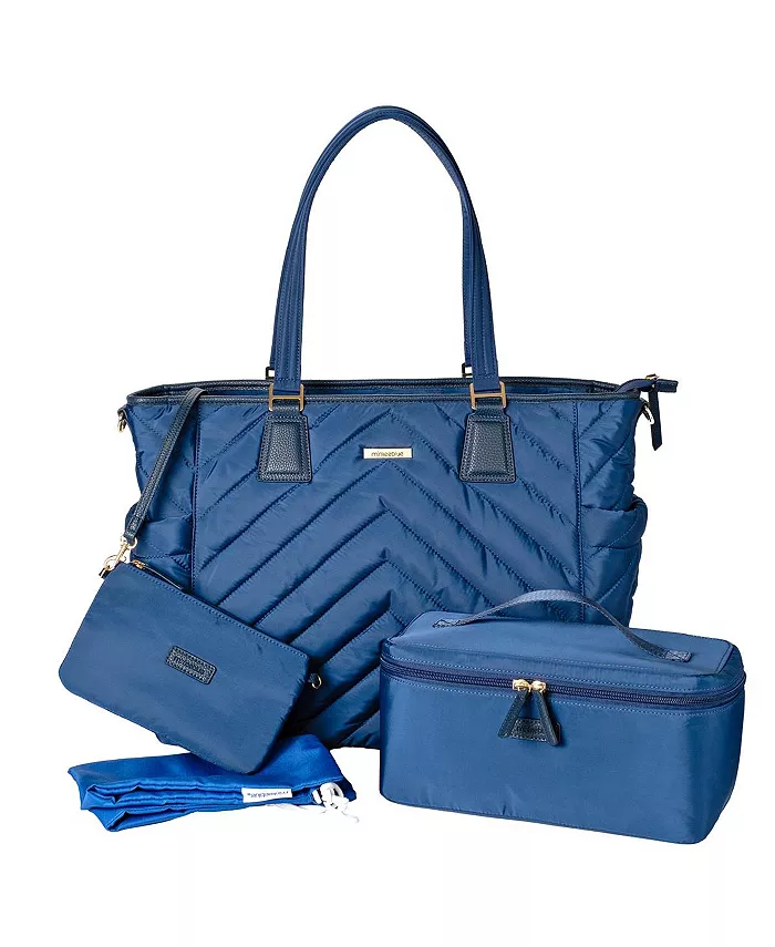 Сумка-трансформер Ella с органайзером и ланч-боксом MinkeeBlue, синий
Сумка-трансформер Ella с органайзером и ланч-боксом MinkeeBlue, синий