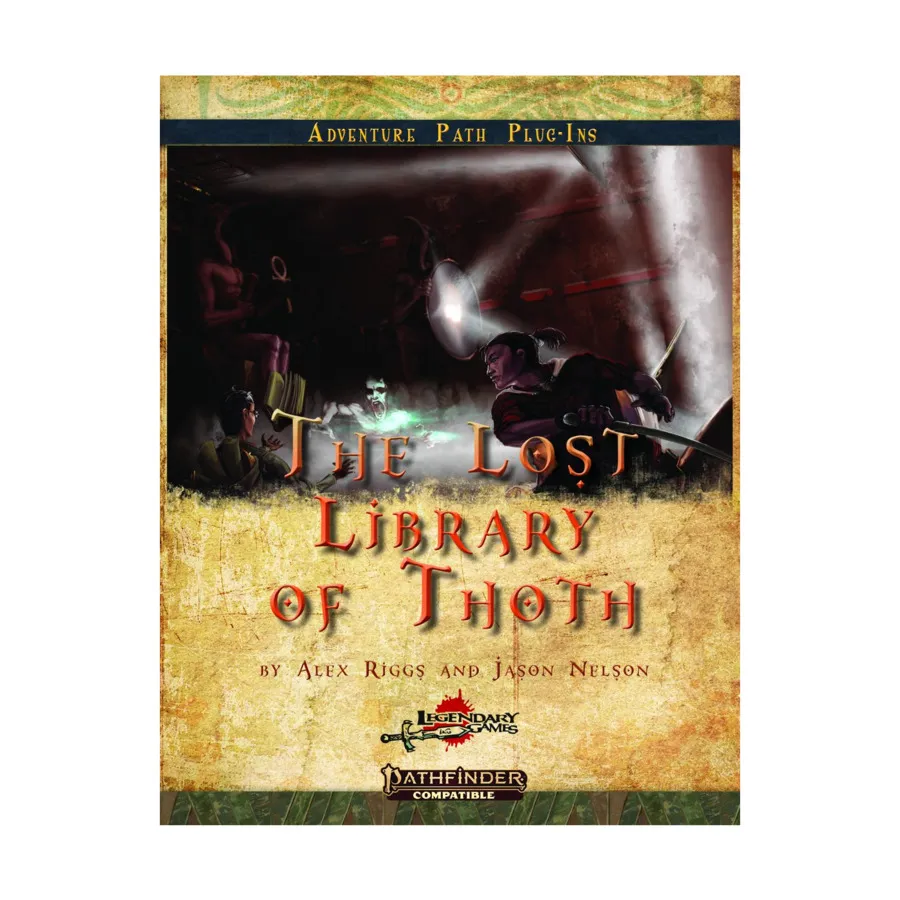 Lost Library of Thoth (Pathfinder 2nd Edition), Pathfinder 2nd Edition (Legendary Games), мягкая обложка
Lost Library of Thoth (Pathfinder 2nd Edition), Pathfinder 2nd Edition (Legendary Games), мягкая обложка