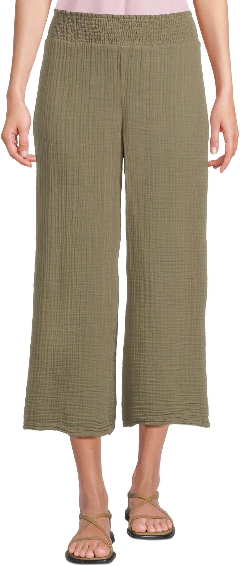 Брюки Michael Stars Medina Smocked Waist Cropped Pants, Olive
Брюки Michael Stars Medina Smocked Waist Cropped Pants, Olive