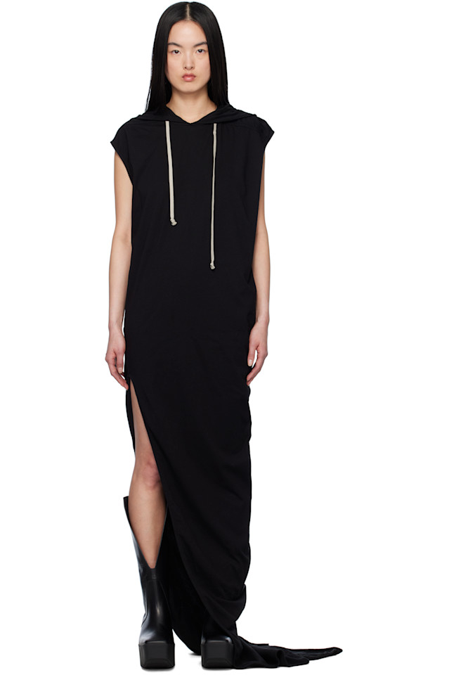 Голливудское платье макси Edfu T Rick Owens Drkshdw, черный
Голливудское платье макси Edfu T Rick Owens Drkshdw, черный