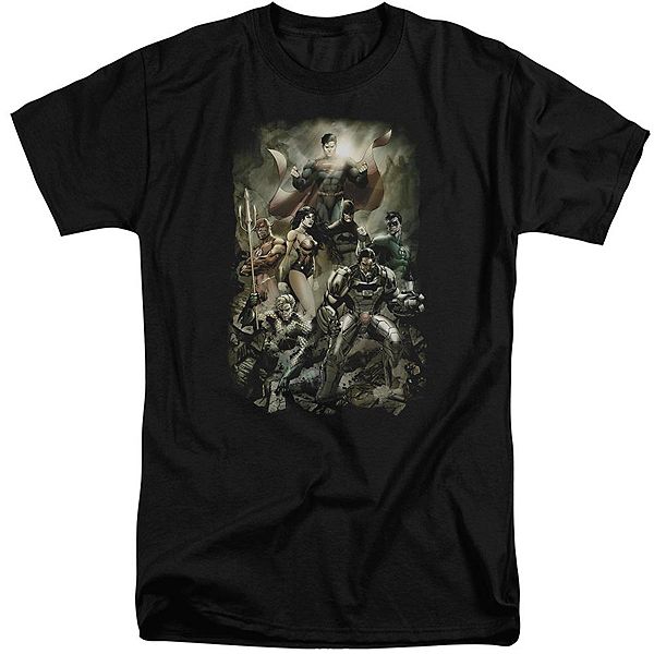 Футболка Justice League of America Aftermath с коротким рукавом, взрослая, удлиненная Licensed Character
Футболка Justice League of America Aftermath с коротким рукавом, взрослая, удлиненная Licensed Character