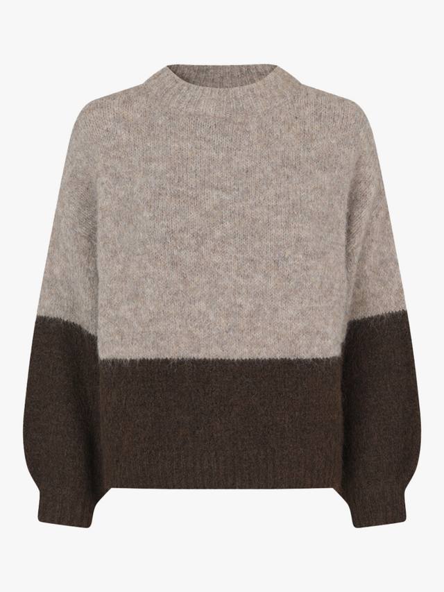 Джемпер в цвет патрисии A-VIEW, цвет Brown/Sand 
Джемпер в цвет патрисии A-VIEW, цвет Brown/Sand