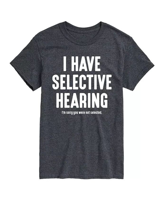 Мужская футболка с короткими рукавами Hybrid Apparel Selective Hearing AIRWAVES, черный
Мужская футболка с короткими рукавами Hybrid Apparel Selective Hearing AIRWAVES, черный