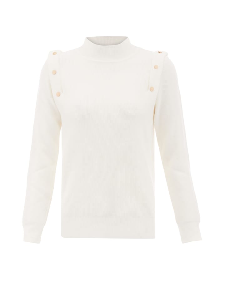 Женский свитер в цвете кремовый faina
Женский свитер в цвете кремовый faina