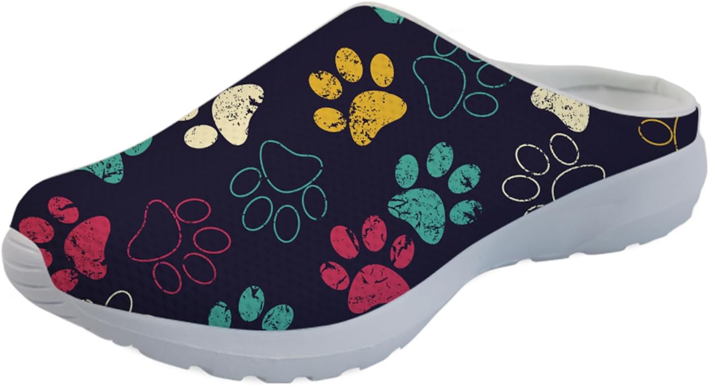 Мужские садовые сабо GLENLCWE, женские сабо-сандалии, сетчатые пляжные тапочки для душа, повседневные мюли с поддержкой свода стопы для дома и улицы, Colorful Dog Paw Print
Мужские садовые сабо GLENLCWE, женские сабо-сандалии, сетчатые пляжные тапочки для душа, повседневные мюли с поддержкой свода стопы для дома и улицы, Colorful Dog Paw Print