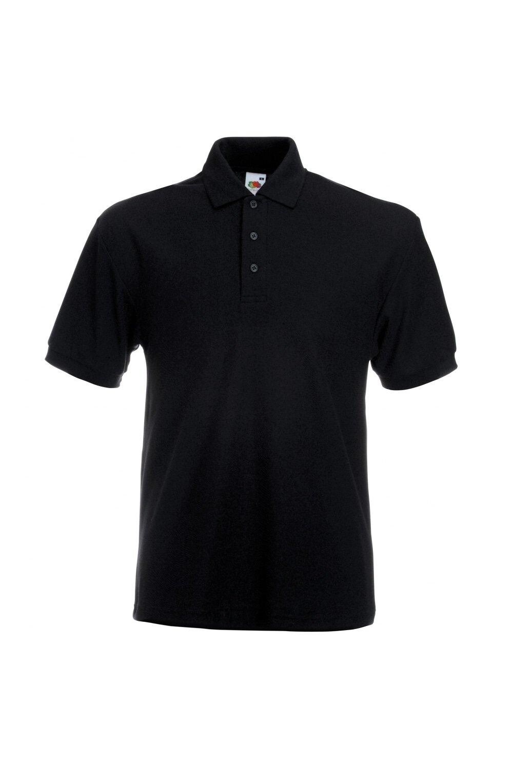 Рубашка поло с короткими рукавами из тяжелого пике 65/35 Fruit of the Loom, черный
Рубашка поло с короткими рукавами из тяжелого пике 65/35 Fruit of the Loom, черный