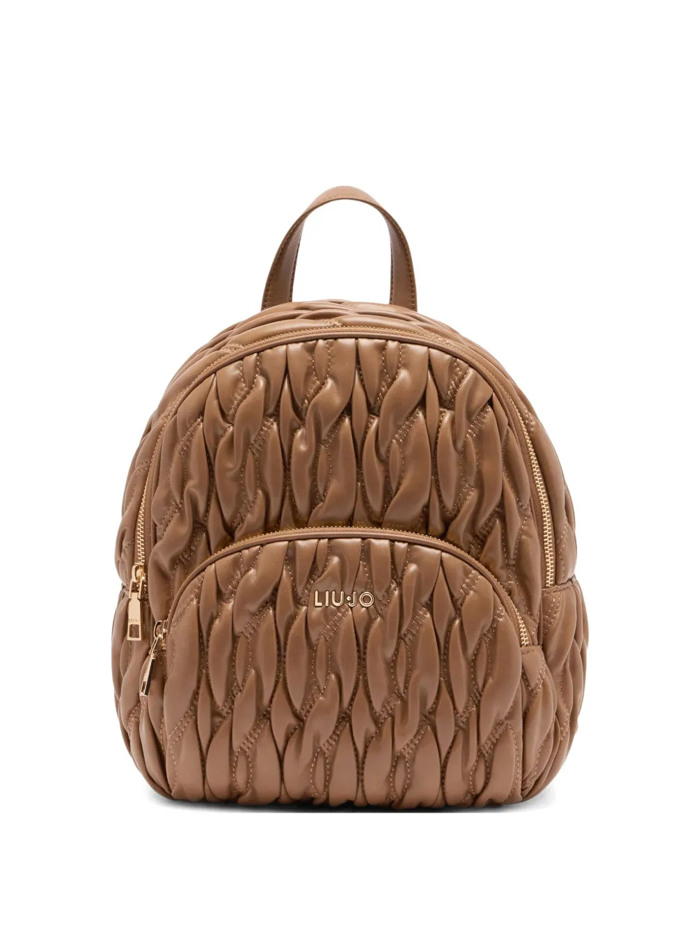 Стеганый рюкзак с логотипом LIU JO, коричневый
Стеганый рюкзак с логотипом LIU JO, коричневый