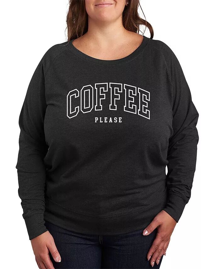 Пуловер с рисунком Collegiate Coffee Please, футболка больших размеров Hybrid Apparel, черный
Пуловер с рисунком Collegiate Coffee Please, футболка больших размеров Hybrid Apparel, черный
