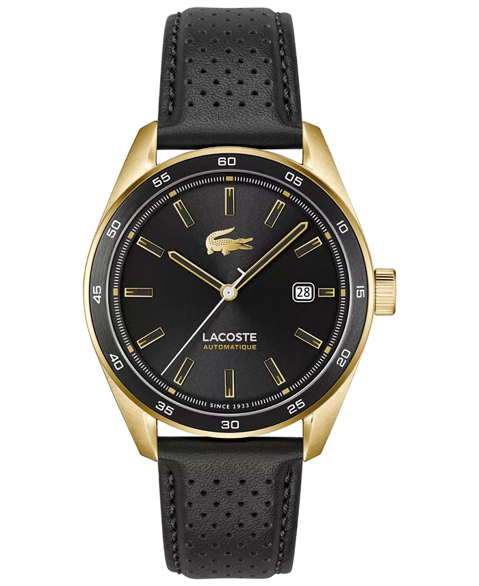 Мужские часы Boston Automatique с черным кожаным ремешком, 40 мм Lacoste
Мужские часы Boston Automatique с черным кожаным ремешком, 40 мм Lacoste