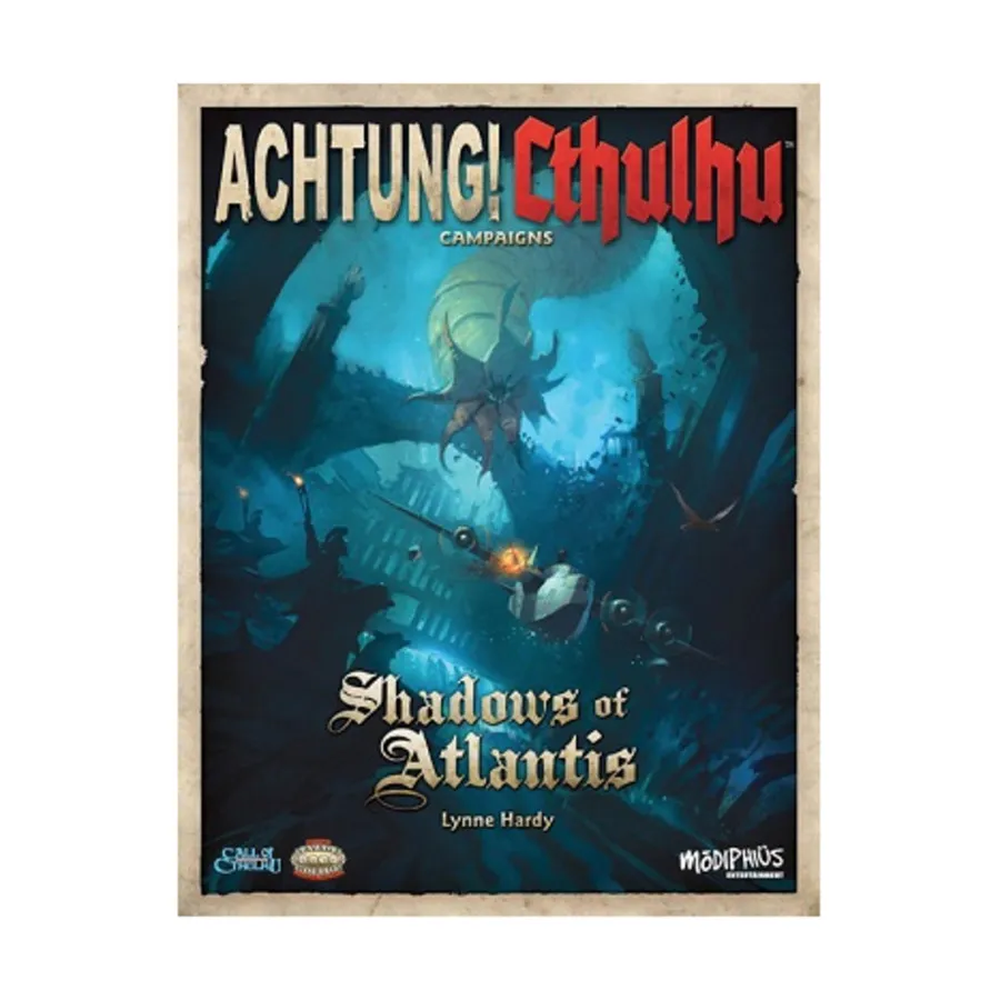 Shadows of Atlantis, Achtung! Cthulhu (Modiphius Entertainment), твердый переплет
Shadows of Atlantis, Achtung! Cthulhu (Modiphius Entertainment), твердый переплет