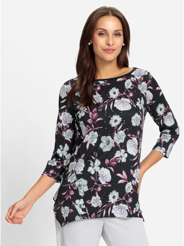 Рубашка на молнии с черно-сиреневым принтом WITT WEIDEN
Рубашка на молнии с черно-сиреневым принтом WITT WEIDEN