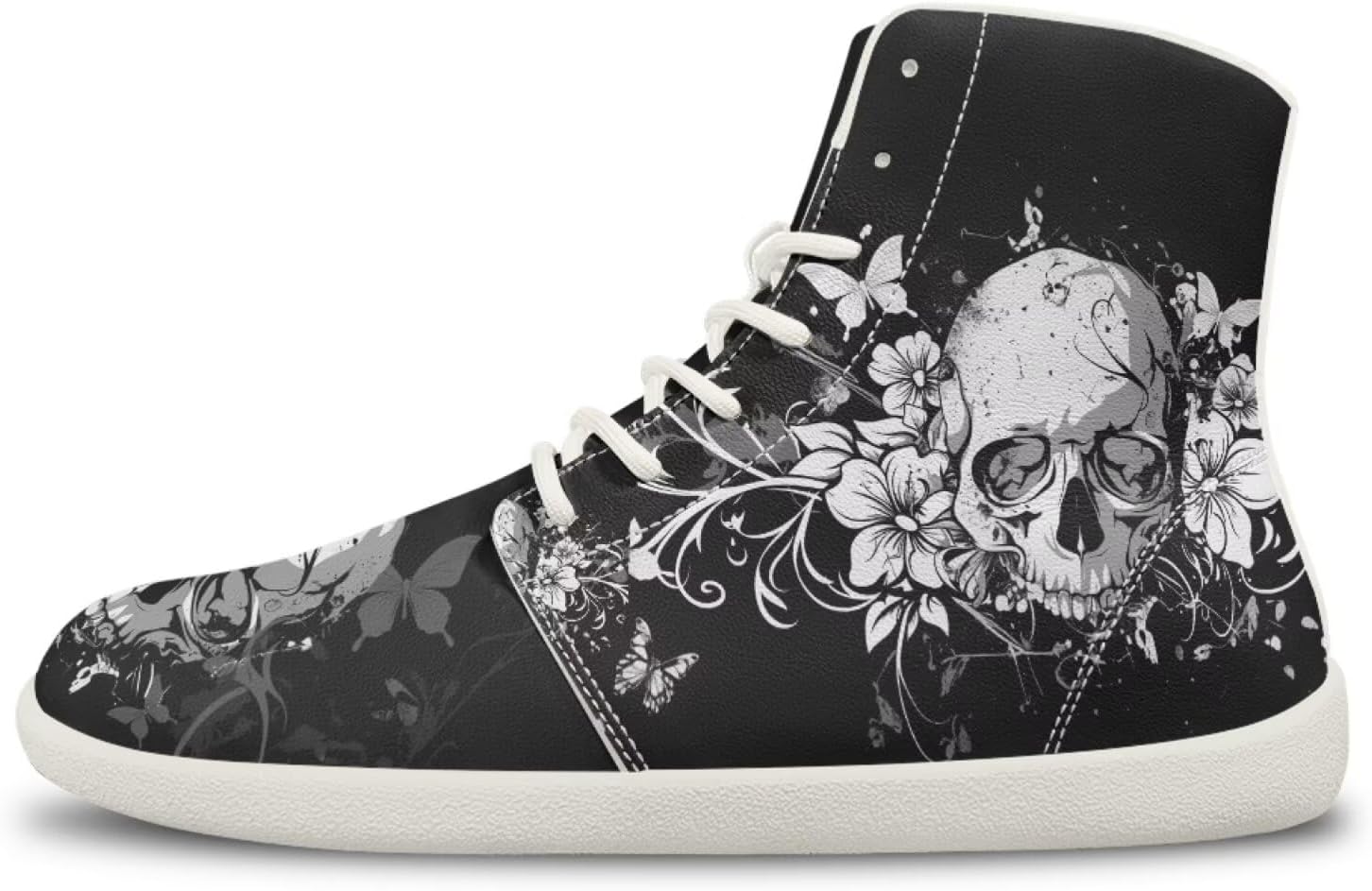 Мужские кроссовки с черепом, высокие средней посадки, спортивные для бега, тенниса и активного отдыха, с ремешком Ecaestolph, черный
Мужские кроссовки с черепом, высокие средней посадки, спортивные для бега, тенниса и активного отдыха, с ремешком Ecaestolph, черный