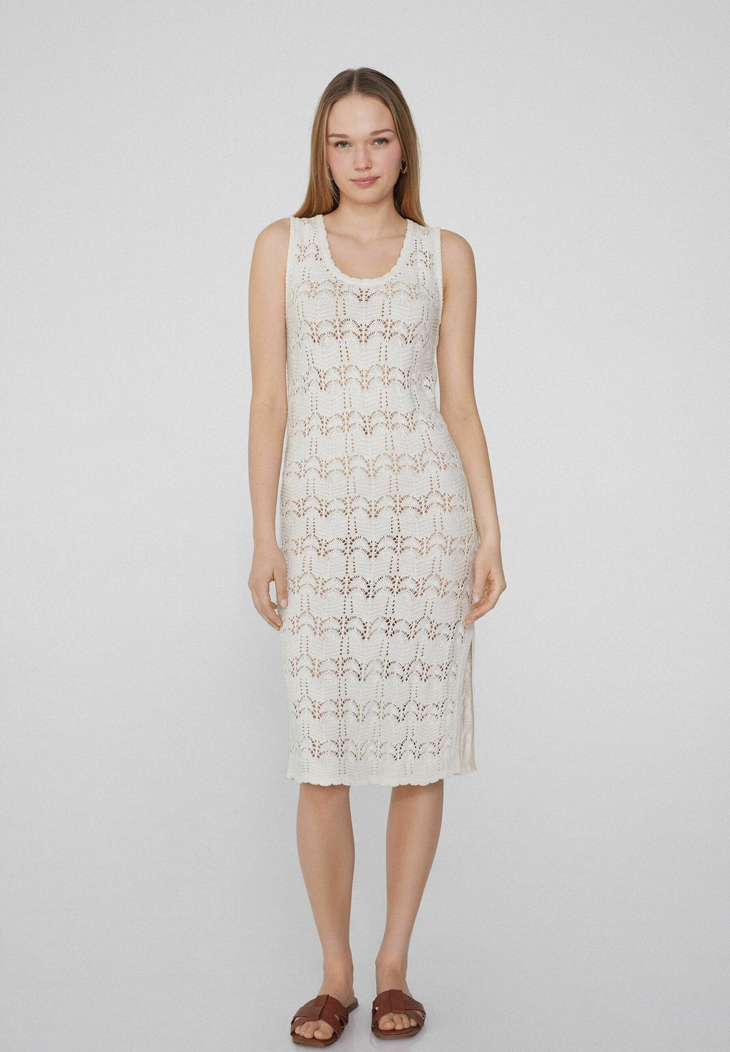 Платье-джемпер Shift dress Tezenis, кремовый
Платье-джемпер Shift dress Tezenis, кремовый