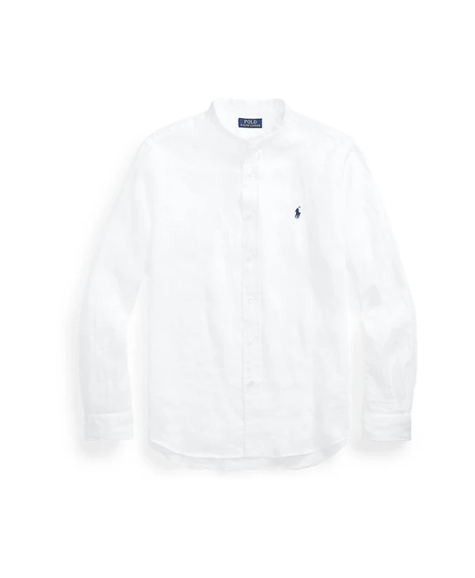 Белая льняная рубашка с планкой на пуговицах Ralph Lauren, белый
Белая льняная рубашка с планкой на пуговицах Ralph Lauren, белый