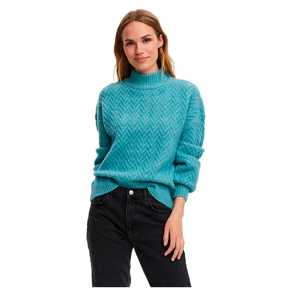 Свитер Vero Moda Ella high neck, синий
Свитер Vero Moda Ella high neck, синий