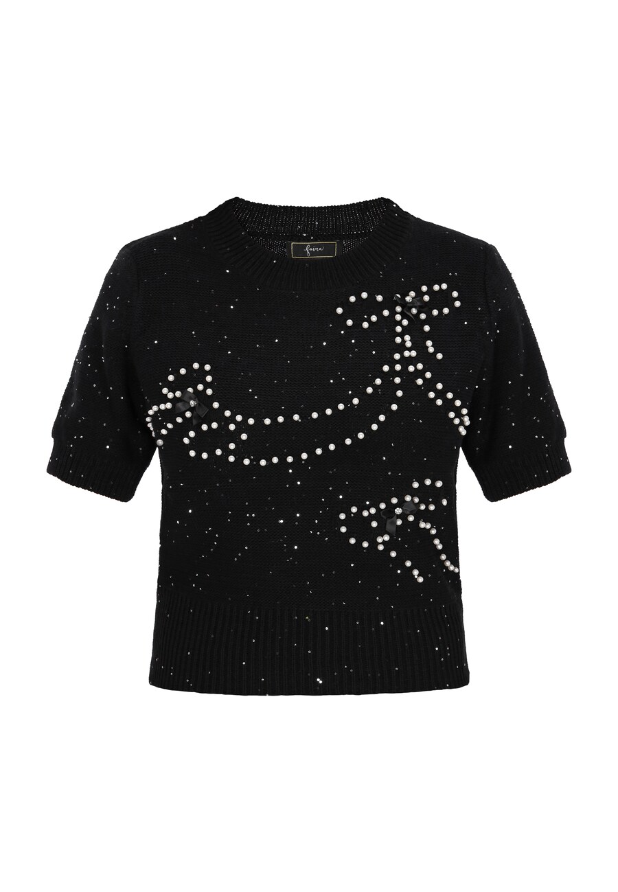 Свитер faina Fashion Look, черный
Свитер faina Fashion Look, черный