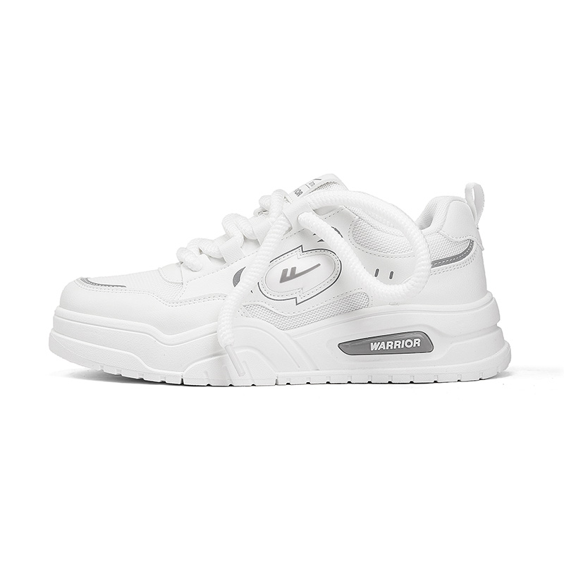 WARRIOR Мужские белые скейтерские кроссовки с защитой от истирания, цвет White
WARRIOR Мужские белые скейтерские кроссовки с защитой от истирания, цвет White