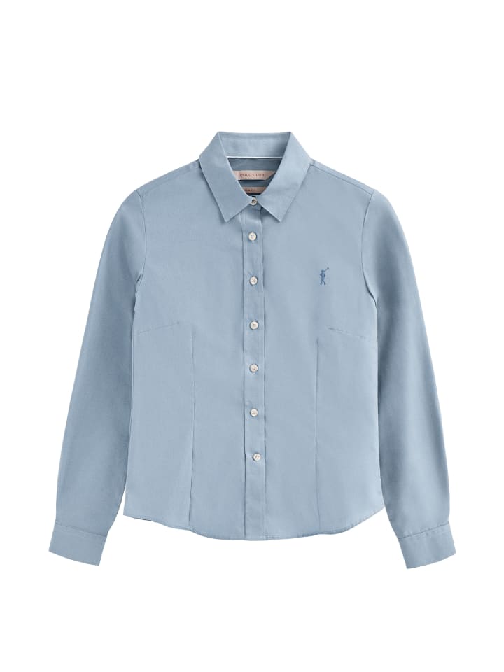 Рубашка с длинными рукавами светло-голубого цвета Polo Club
Рубашка с длинными рукавами светло-голубого цвета Polo Club