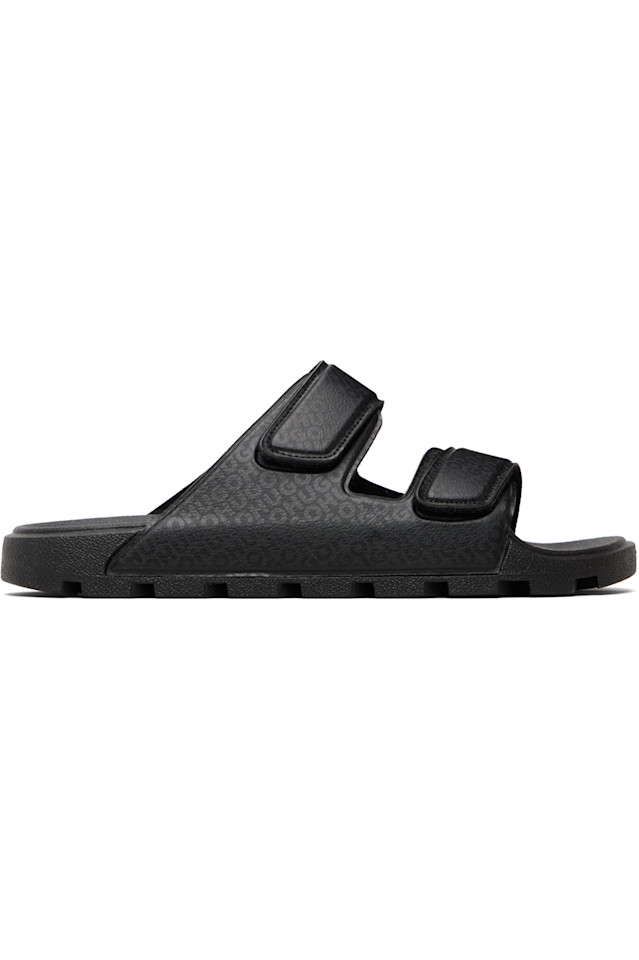 Сандалии с напечатанным логотипом Hugo, черный
Сандалии с напечатанным логотипом Hugo, черный