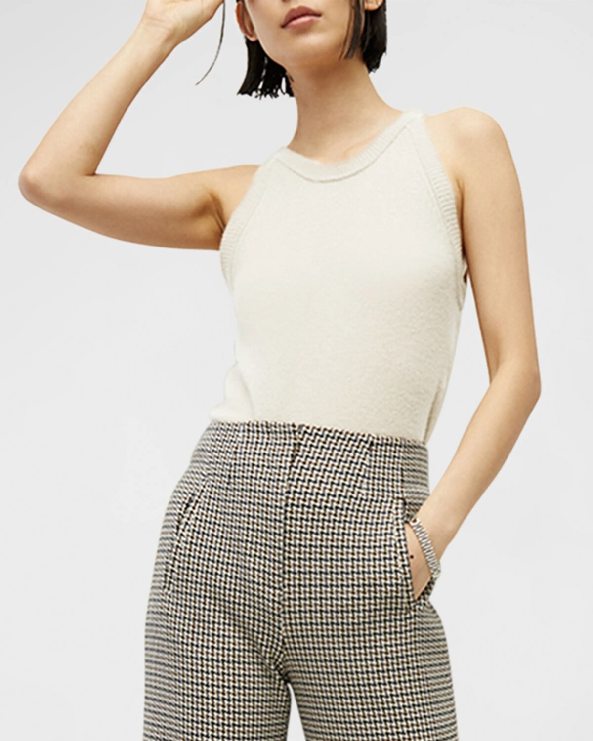 Кашемировая майка Myrick Veronica Beard, цвет Ivory
Кашемировая майка Myrick Veronica Beard, цвет Ivory