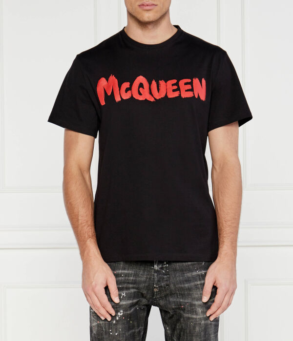 Футболка Alexander Mcqueen Regular Fit, черный
Футболка Alexander Mcqueen Regular Fit, черный