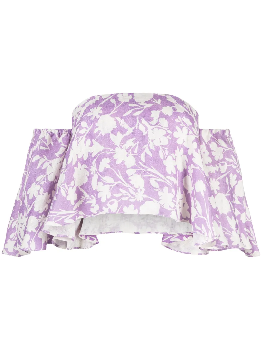 Укороченный топ Arielle с открытыми плечами Bambah, фиолетовый
Укороченный топ Arielle с открытыми плечами Bambah, фиолетовый