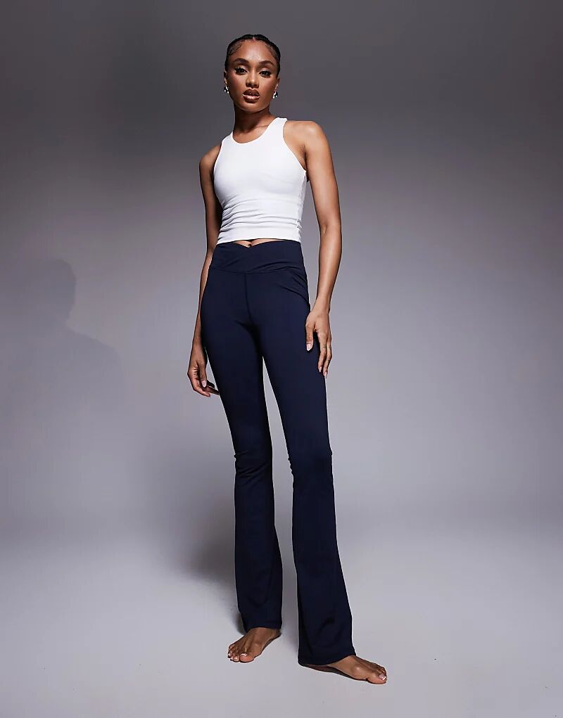 4505 Tall Icon Мягкие облегающие леггинсы для йоги с запахом и талией, темно-синего цвета
4505 Tall Icon Мягкие облегающие леггинсы для йоги с запахом и талией, темно-синего цвета