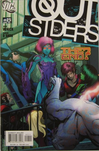 Outsiders, #25, August 2005 (DC Comics)
Outsiders, #25, August 2005 (DC Comics)