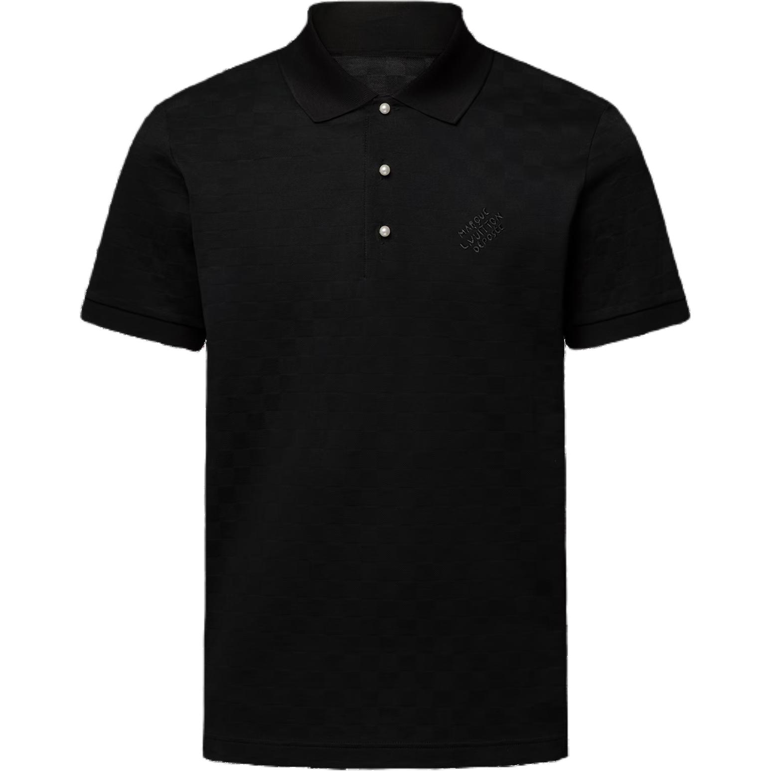 Рубашка-поло Lv Damier Signature LOUIS VUITTON, черный
Рубашка-поло Lv Damier Signature LOUIS VUITTON, черный