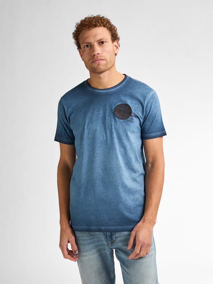 Футболка Petrol Industries, синий 
Футболка Petrol Industries, синий