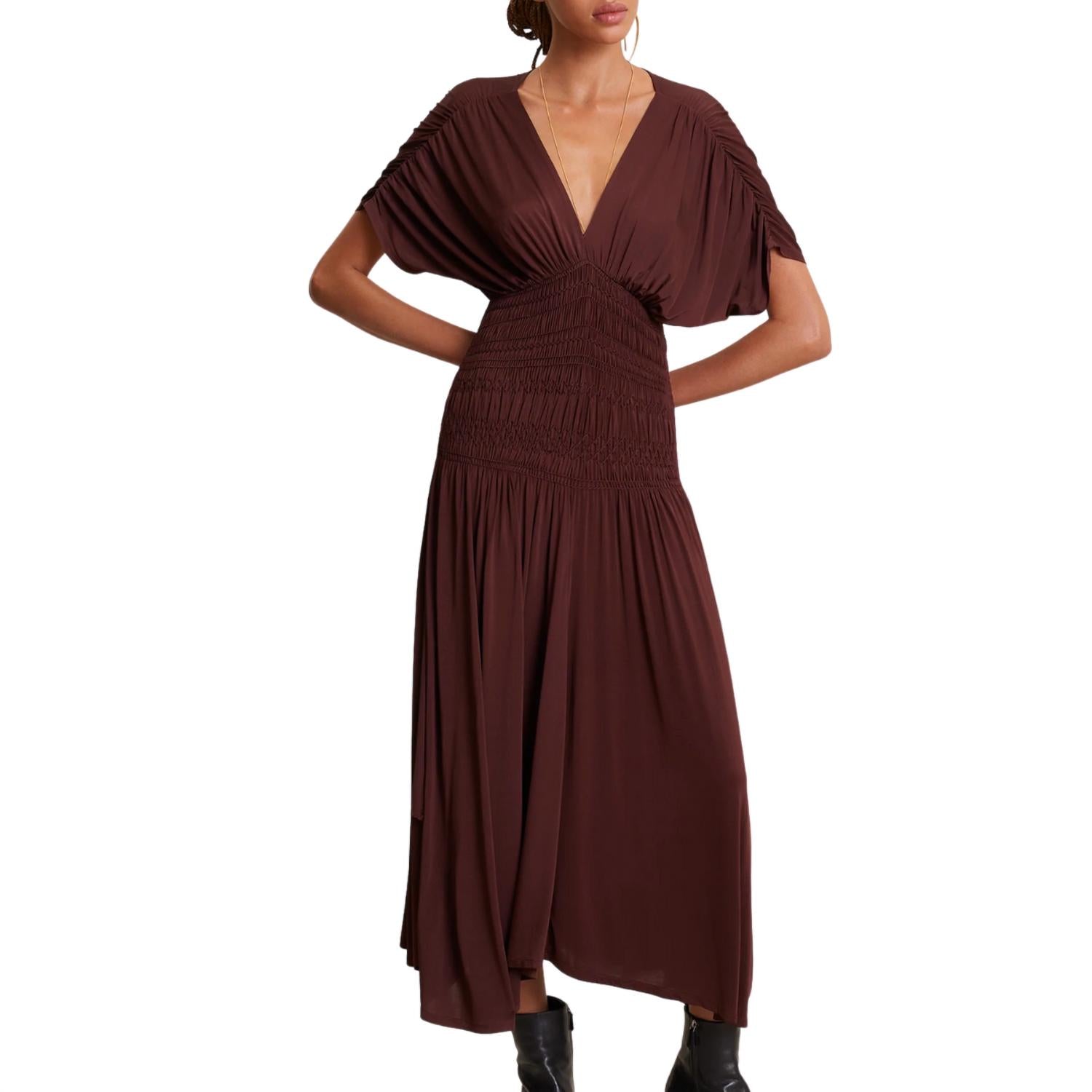 Платье-миди из джерси цвета горького шоколада A.L.C., цвет bitter chocolate
Платье-миди из джерси цвета горького шоколада A.L.C., цвет bitter chocolate