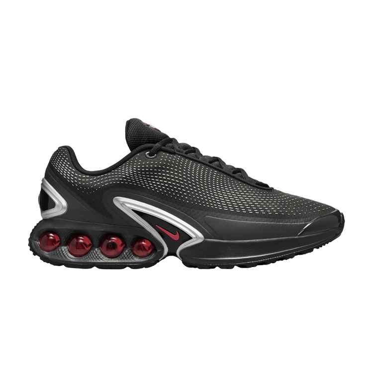 Кроссовки Nike Air Max DN 'Black Metallic Silver University Red', черный
Кроссовки Nike Air Max DN 'Black Metallic Silver University Red', черный