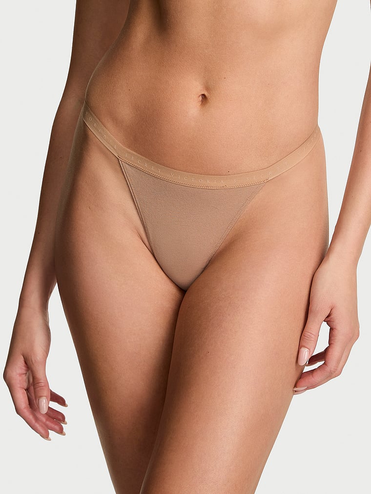 Трусики-Стринги из эластичного хлопка Victoria'S Secret, smooth praline
Трусики-Стринги из эластичного хлопка Victoria'S Secret, smooth praline