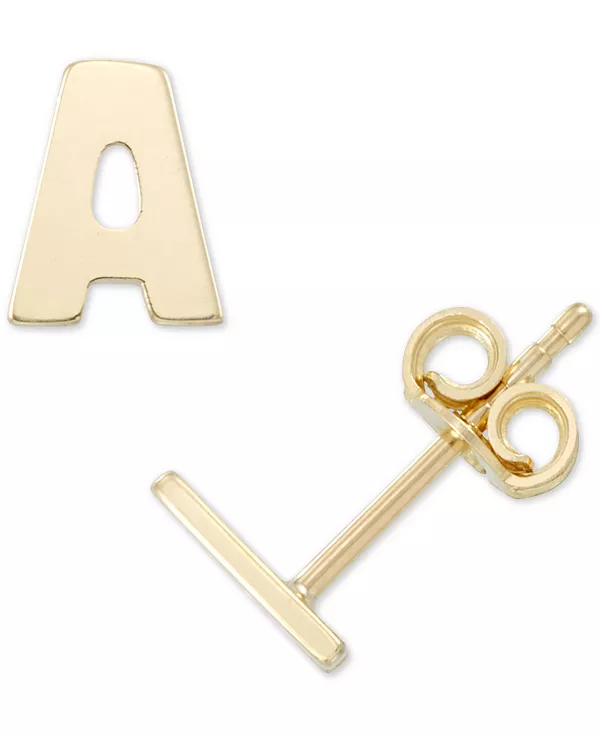 Серьги-Гвоздики Initial из 10-каратного золота Macy'S, a
Серьги-Гвоздики Initial из 10-каратного золота Macy'S, a