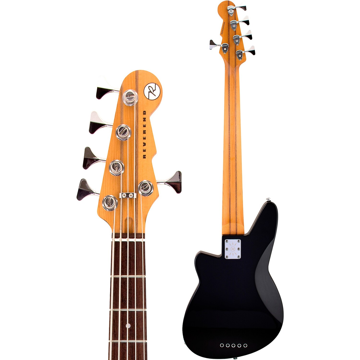 5-струнная электрическая бас-гитара Reverend Mercalli 5 с накладкой из палисандра Midnight Black
5-струнная электрическая бас-гитара Reverend Mercalli 5 с накладкой из палисандра Midnight Black