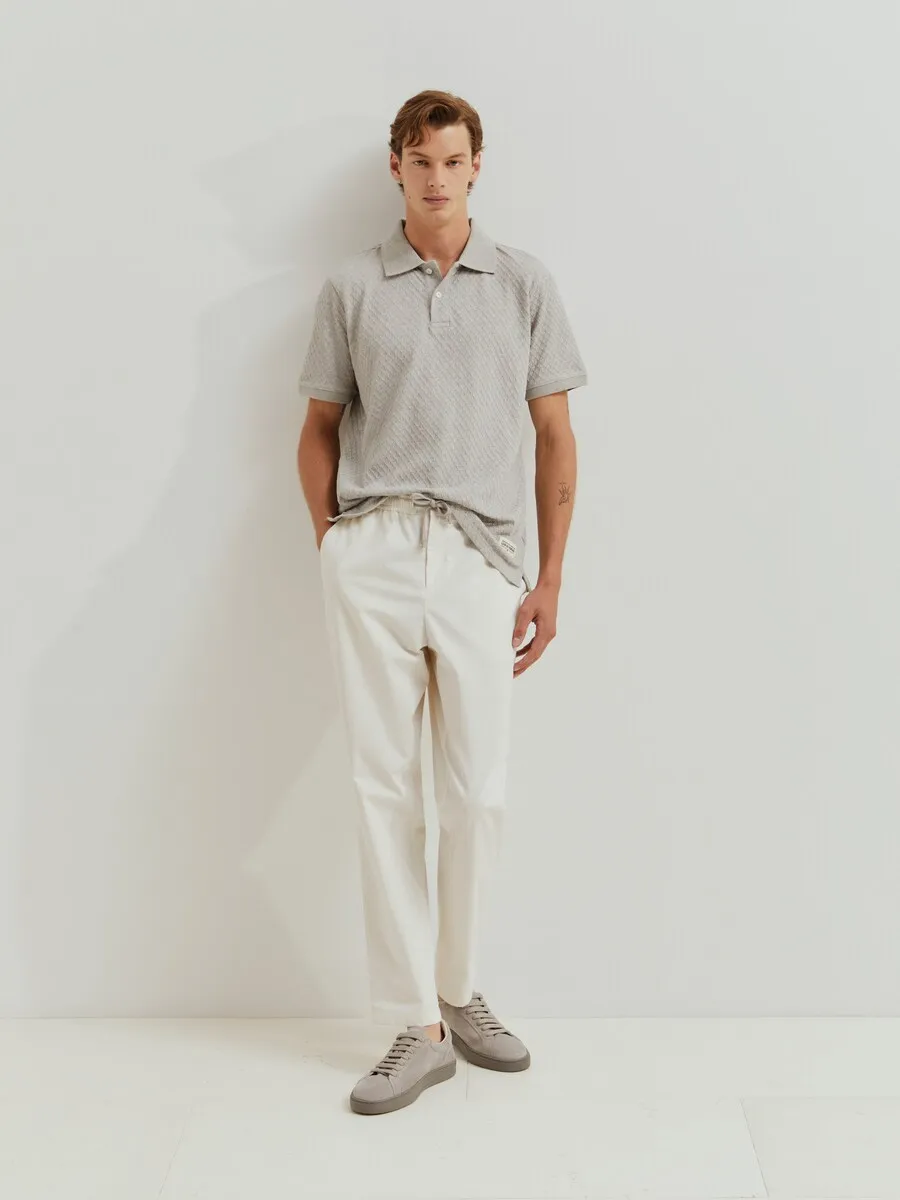 Мужская рубашка-поло из структурированного трикотажа обычного кроя Lion of Porches, серый
Мужская рубашка-поло из структурированного трикотажа обычного кроя Lion of Porches, серый