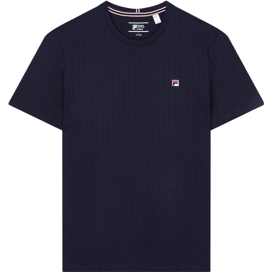 Футболка мужская темно-синяя Fila, цвет Legend Blue
Футболка мужская темно-синяя Fila, цвет Legend Blue