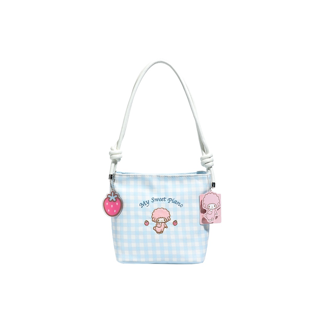 Sanrio Плечевая сумка Piano Fabric Regular для женщин, цвет Sky Blue
Sanrio Плечевая сумка Piano Fabric Regular для женщин, цвет Sky Blue