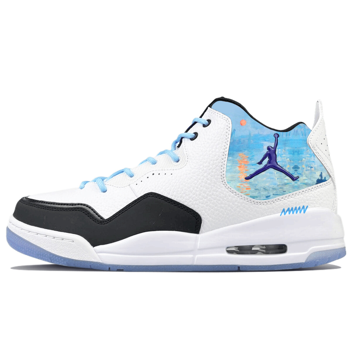 Баскетбольные кроссовки Courtside 23 Vintage Unisex Mid-Top White/Blue/Cyan Jordan
Баскетбольные кроссовки Courtside 23 Vintage Unisex Mid-Top White/Blue/Cyan Jordan