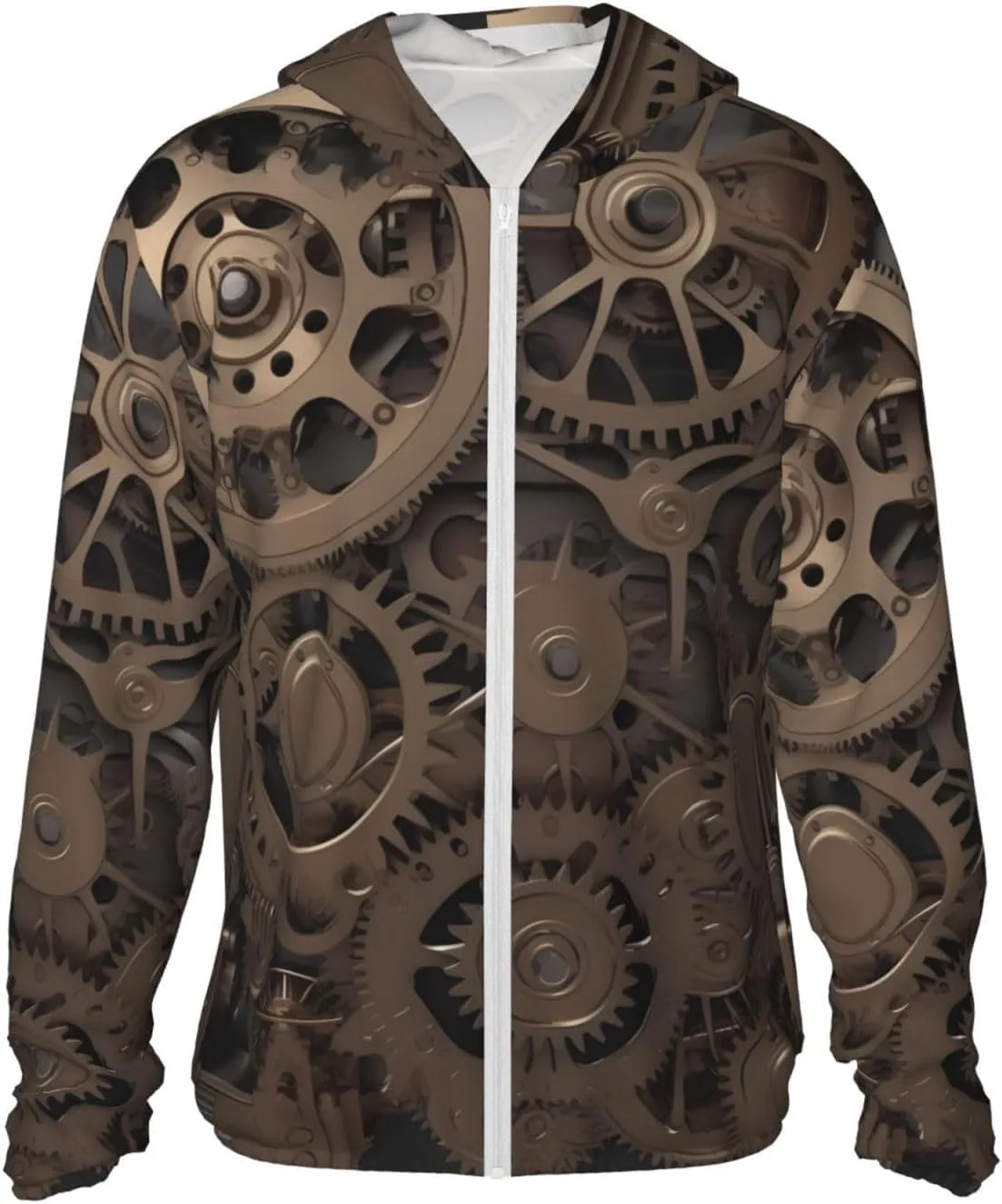 Мужская толстовка с капюшоном UPF 50+ в стиле стимпанк FHEDVBN
Мужская толстовка с капюшоном UPF 50+ в стиле стимпанк FHEDVBN